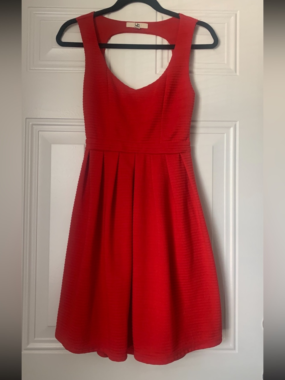 Ya Los Angeles Sleeveless Red Fit & Flare Mini Dress Size M